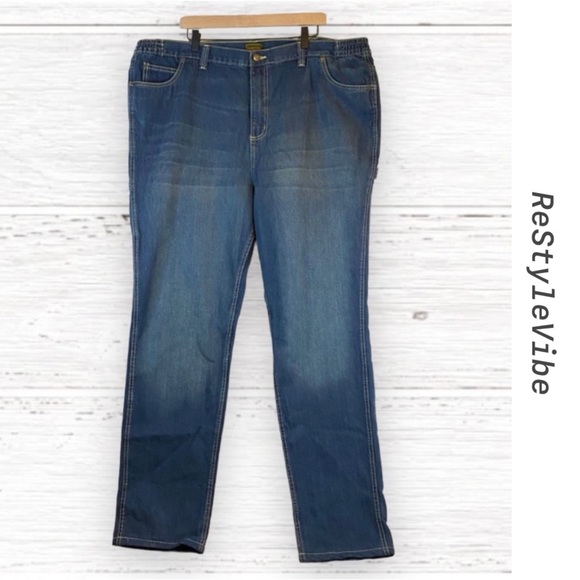 BOULDER CREEK Men’s Size 46x34 Denim Jeans Carpenter Relaxed Fit Flex Reinforced - Picture 1 of 15